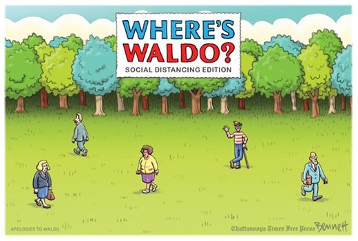 Where's Waldo во време на корона